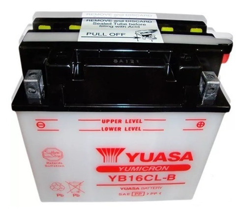 Bateria Yuasa Yb16cl-b Moto Agua Jet Sky Sin Acido  Fas