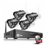 Xvim H.264 2mp Wireless Security Cameras System 4ch 1080p Hd