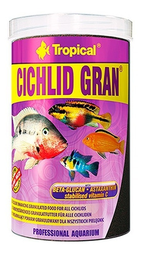 Alimento Tropical Cichlid Gran 550g - Ciclidos
