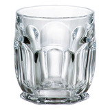 Vaso Whisky Cristal Bohemia Tallado Safary Set X 2 250ml