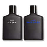 Pack Perfumes Zara Man Blue Spirit + Silver Edt - 2x100ml