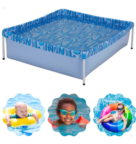 Piscina Infantil Mor 400l P/ Crianças Verão Calor Refrescar