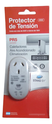 Protector De Tensión Calefacción - Aire Acondicionado 2200w