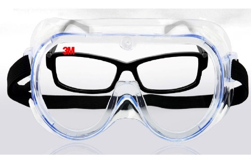 Lentes Goggles 3m Protector Laboratorio Seguridad Industrial