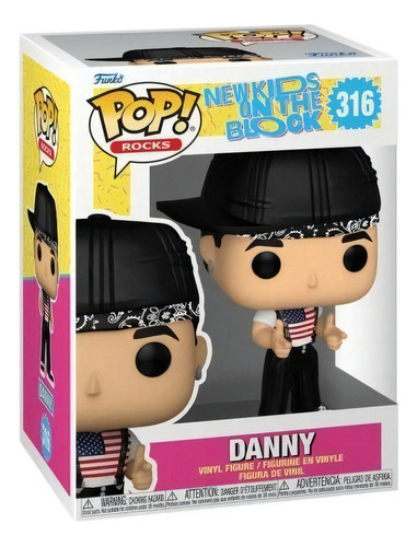 Figura De Rock Danny 316 De New Kids On The Block Funko Pop Rocks