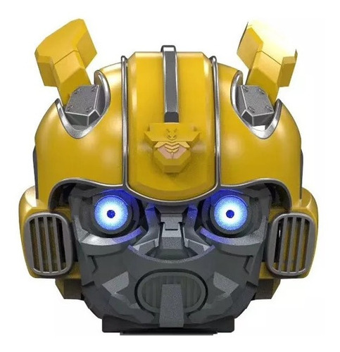 Caixinha De Música Transformers Bumblebee P2p2 Bluetooth Fm