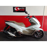 Honda Pcx 150 Dlx Abs 2020 Branca Branco