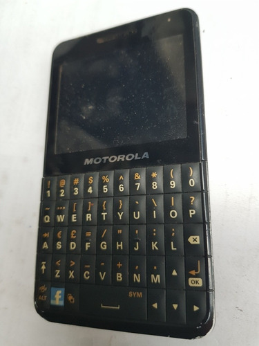 Celular Motorola Ex 225 Funcionando Normal Os 002