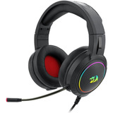 Fone Headset Gamer Profissional Mento Rgb H270-rgb Redragon Cor Preto