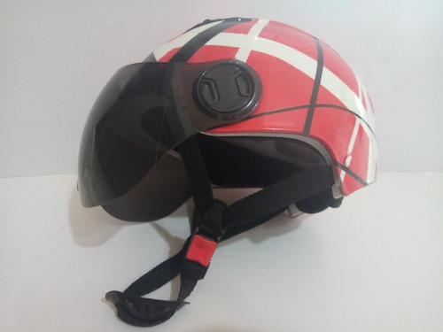 Capacete Scooter Aviador Van Halen