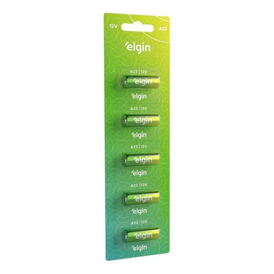 Bateria Elgin Pack 5 Unidades Alcalinas A23 | MercadoLivre
