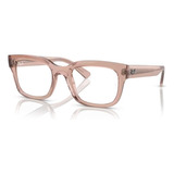 Lentes Ray Ban Rx7217 8317 Chad Transparent Light Brown