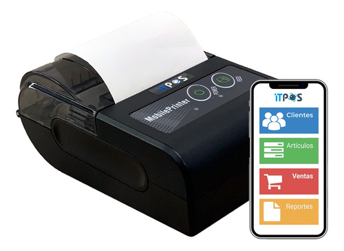 Impresor Portatil 57mm + Software Factura Electronica Afip