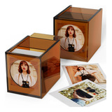 Winkine Caja De Almacenamiento De Fotos Polaroid Acrílica Y 