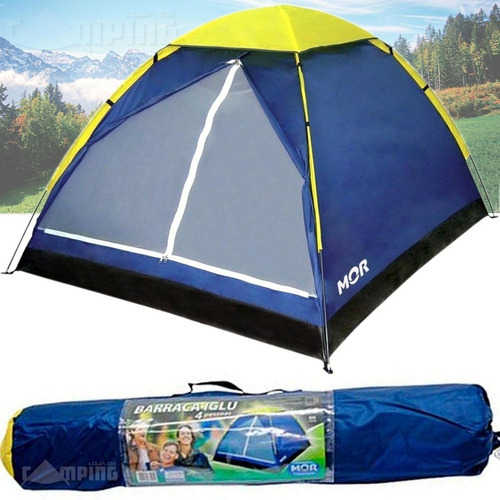 Barraca Mor 4 Pessoas Para Acampamento/ Camping Tipo Iglu