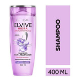 Shampoo Hidratación Hialurónico Elvive L'oréal 400ml X Un