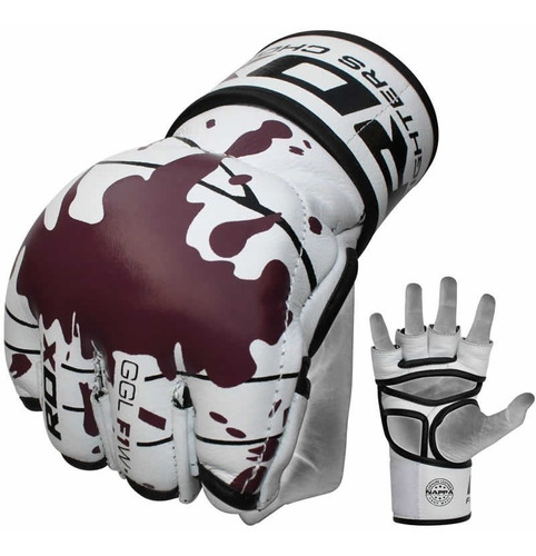 Guantes Piel Mma Rdx F1 Profesionales Sparring Competencia