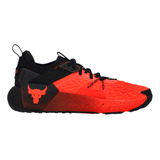 Tenis Under Armour Entrenamiento Project Rock 6 Hombre Rojo