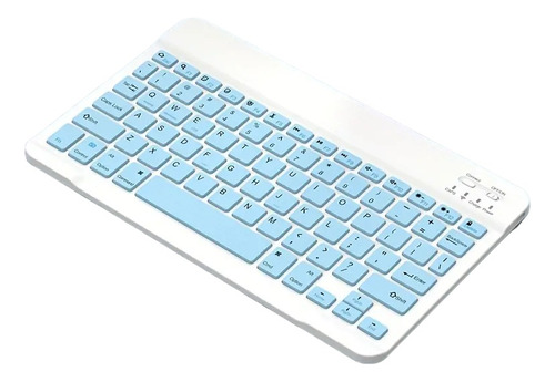 Teclado Y Mouse Inalámbrico Bluetooth Recargable iPad Tablet