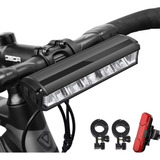 Luz Para Bicicleta 6000 Lúmenes Impermeable 6 Led 