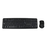 Kit De Teclado Y Mouse Perfect Choice Alambrico Negro /v