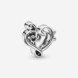 Pandora Charms Encanto Clave De Sol De Corazón Original !!