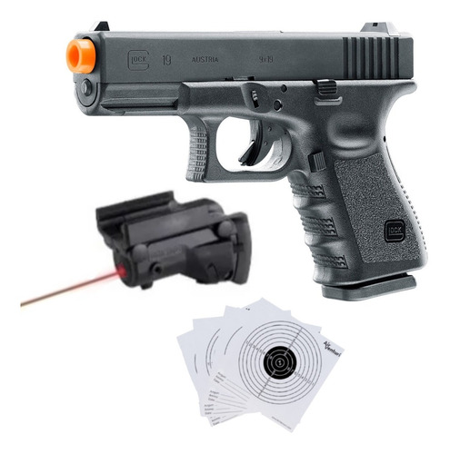 Umarex Airsoft Glock 17 Gen 3 Gbb 6mm,mira Laser Glock Xtr P
