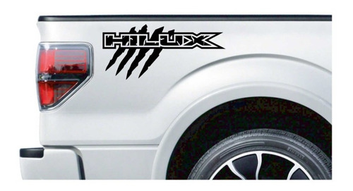 Calcas Sticker Compatible Con Hilux Rasguño Batea + Tapa 