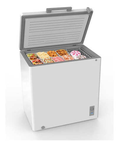 Freezer Horizontal Midea Refrigerador 1 Porta 205l Rcfb21/22