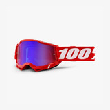 Goggles Motocross 100% Original Accuri 2 Rojo Rojo/azul Lens