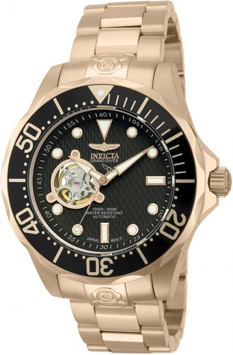 Reloj Hombre Invicta Grand Diver Corazon Abierto 13713