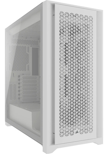 Gabinete Corsair 5000d Core Airflow White Vidrio Templado F