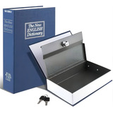 Caja Fuerte Tipo Libro Oculta 18cm Con Llave