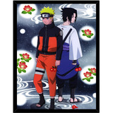 Cuadro Decorativo Naruto Y Sasuke Shippuden Medidas 30x40 Cm