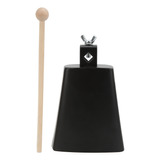 Percusión Manual Cowbell Metal Cow Bell Noise Maker