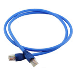 Cabo De Internet Cat6 Furukawa Gigalan 50cm Ethernet Azul