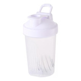 3 Botella Coctelera Deportiva, Vaso Para Batidos Con Blanco