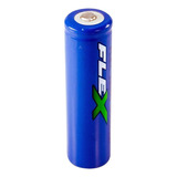 Bateria Recarreg Flex Lanterna Tática 3.7v 3800ma Fx-l18650