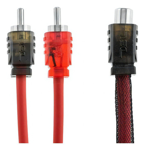 Cable Ds18 Derivador Y Griega Rca 2 Machos 1 Hembra Potencia