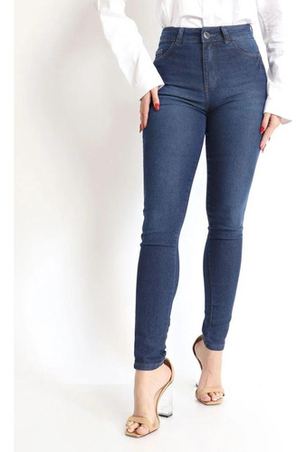 Calça Biotipo Jeans Feminina Skinny Elastano Levanta Bumbum 