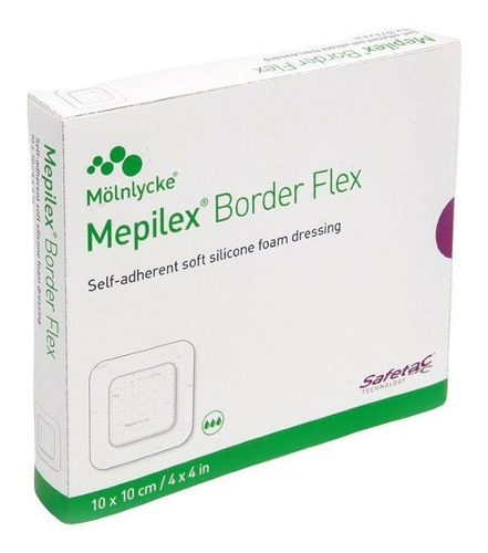 Curativo Mepilex Border Flex 10x10cm - Molnlycke (unidade)