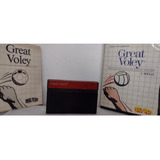 Great Voley Cartucho Master System Original Raro Cx E Manual