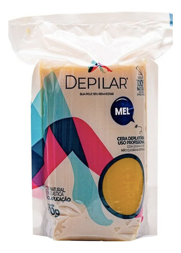 Cera Depilatória Quente Mel Depilar - 500g