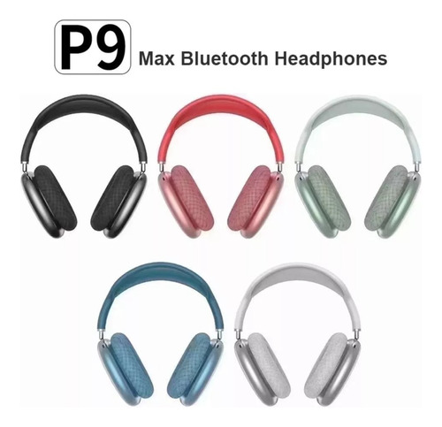 Audífonos Diadema P9 Bluetooth Inalámbrico Sonido Calidad 