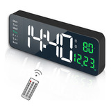 Reloj De Pared Digital Shlnl, Relojes De Pared Grandes De 16