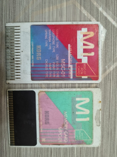 Tarjeta De Sonido Korg Msc 01 Pcm Card Program Card