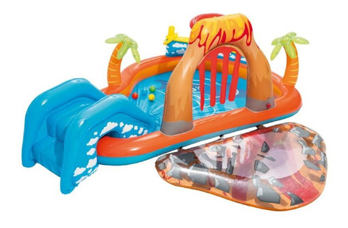 Piscina Inflable Volcán Lava Bestway / Envío Gratis