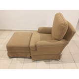 Oportunidad! Sillón/reposet Mecedor Beige Como Nuevo