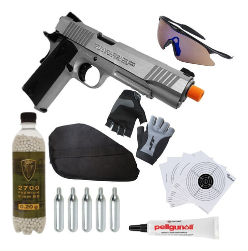 Pistola Elite Force 1911 Airsoft Co2 Bbs 6mm Xtrm P