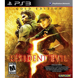 Resident Evil 5 Gold Edition Usado Ps3 Físico Garantia Vgmrs